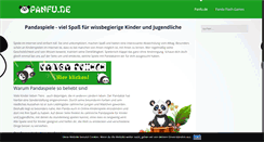 Desktop Screenshot of panfu.de