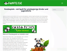 Tablet Screenshot of panfu.de
